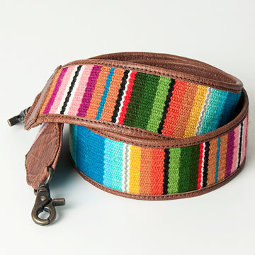 American Darling ADBT138 Saddle Blanket Genuine Leather Crossbody Handle Strap For Bags